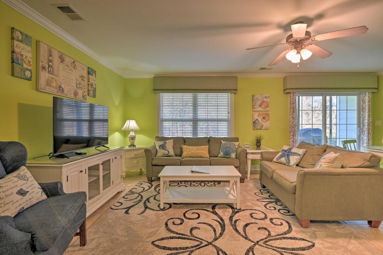 Charming Bermuda Bay Hideaway With Game Room! マートルビーチ エクステリア 写真