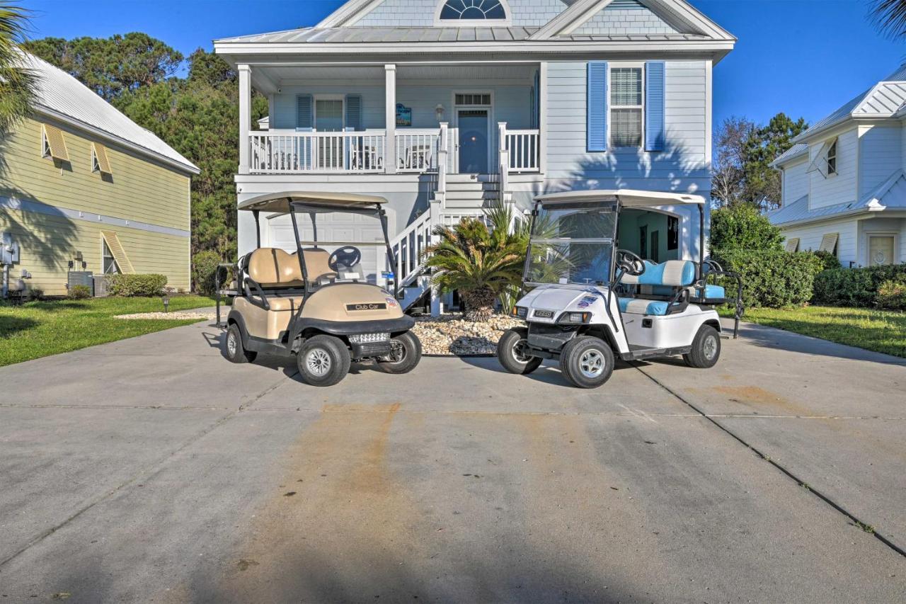 Charming Bermuda Bay Hideaway With Game Room! マートルビーチ エクステリア 写真