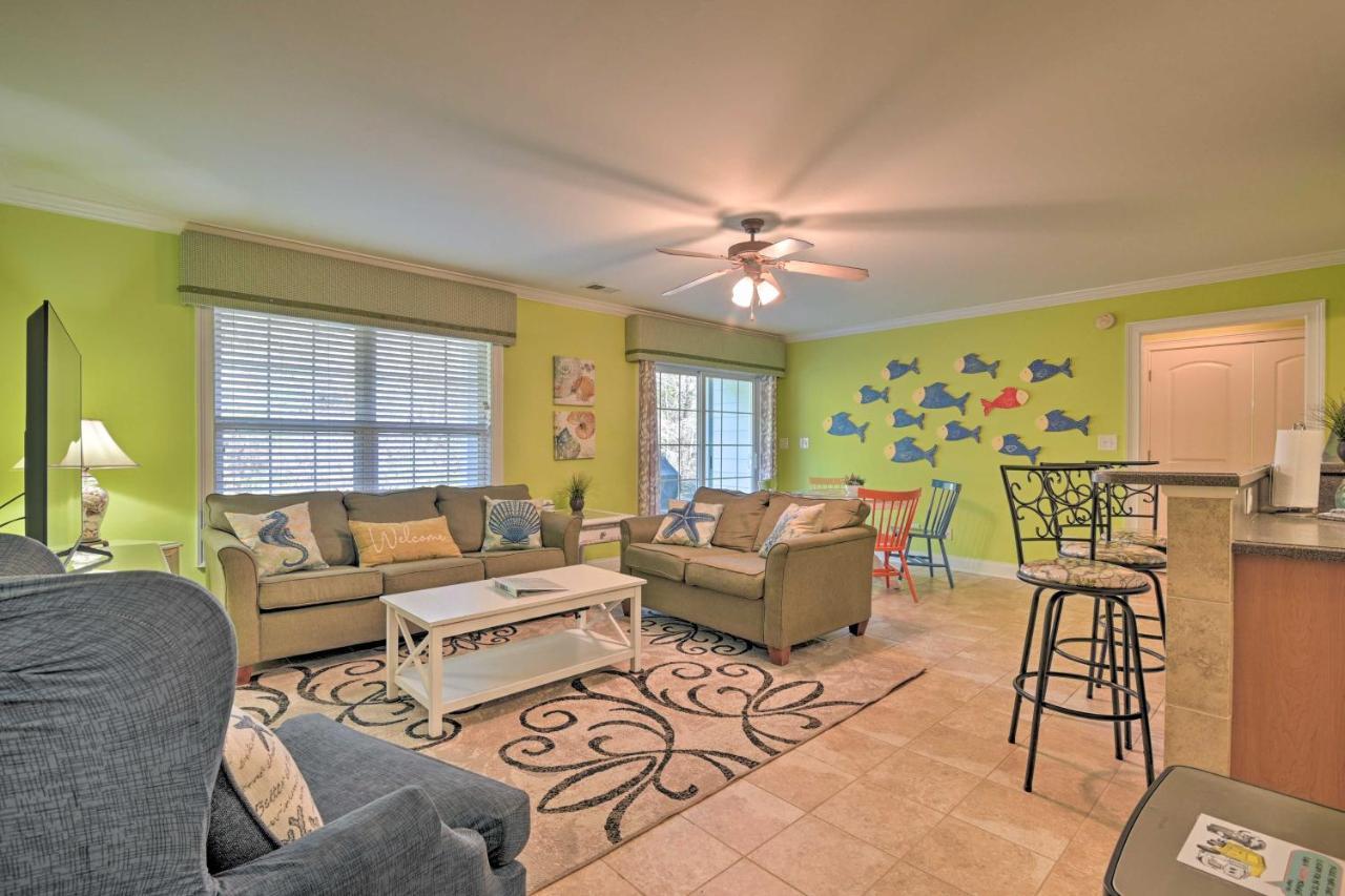 Charming Bermuda Bay Hideaway With Game Room! マートルビーチ エクステリア 写真